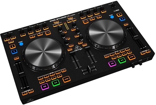 Behringer CMD Studio 4A DJ Controller and Audio Interface, Left