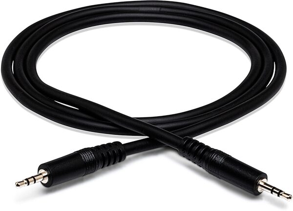 Hosa Stereo Interconnect 2.5 mm TRS to TRS Cable, 3 foot, Action Position Back