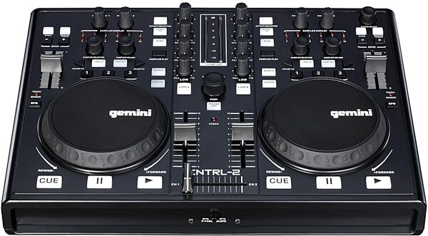 Gemini CNTRL-7 USB/MIDI DJ Controller and Audio Interface, Front