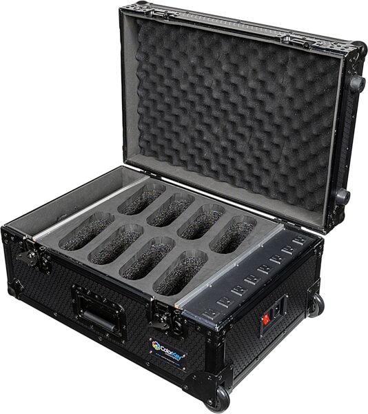 ColorKey 8-Piece Carrying Case for MobilePar HEX 5, New, Action Position Back