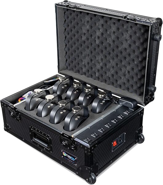 ColorKey 8-Piece Carrying Case for MobilePar HEX 5, New, Action Position Back
