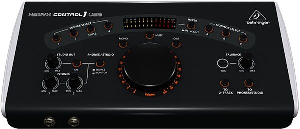 Behringer XENYX CONTROL1USB Studio Control and Communication Center, Front