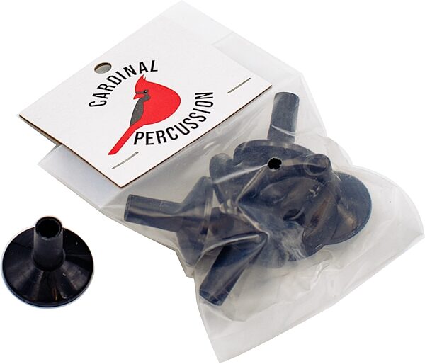 Cardinal Percussion Deluxe Cymbal Sleeve, 8 millimeter, 6-Pack, Action Position Back