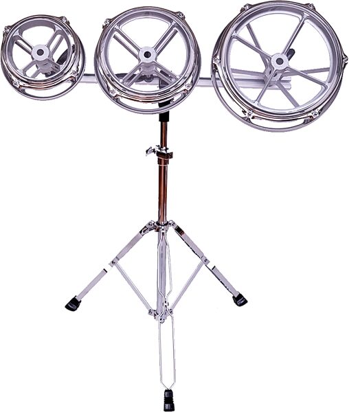 Cardinal Percussion Spin Tune Toms (with Stand), New, Action Position Back