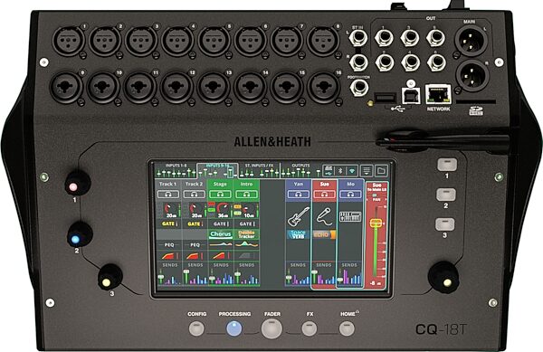 Allen and Heath CQ-18T Wireless Digital Mixer, New, Action Position Back