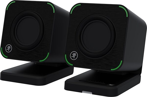 Mackie CR2-X Cube Premium Compact Desktop Speakers, New, Action Position Back