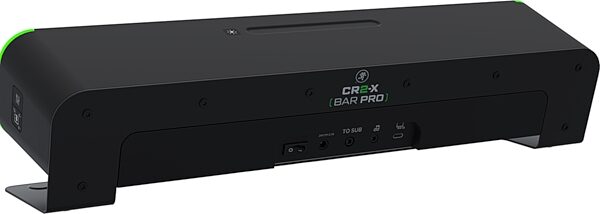 Mackie CR2-X Bar Pro Premium Desktop PC Soundbar, New, Action Position Back