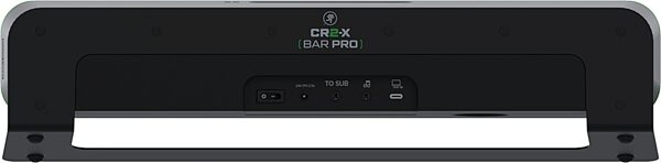 Mackie CR2-X Bar Pro Premium Desktop PC Soundbar, New, Action Position Back