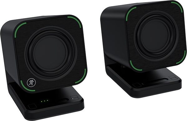 Mackie CR2-X Cube Premium Compact Desktop Speakers, New, Action Position Back
