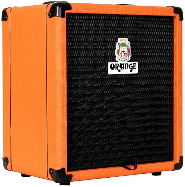 Orange Crush PiX CR25BX Bass Combo Amplifier (25 Watts, 1x8"), Left