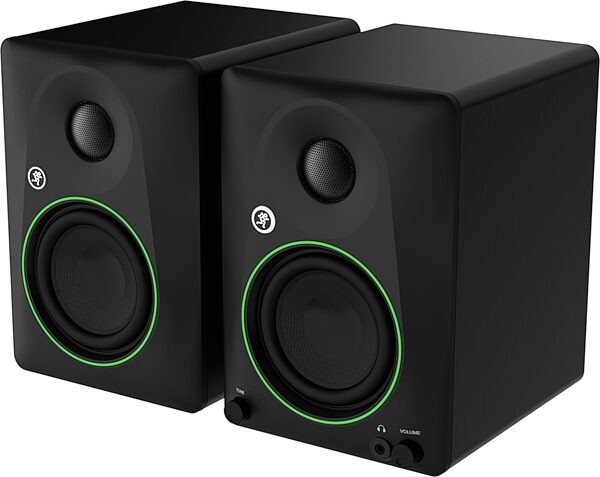 Mackie CR4.5 Powered Studio Monitors, Pair, Action Position Back