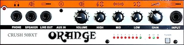 Orange Crush PiX CR50BXT Bass Combo Amplifier (50 Watts, 1x12"), Controls
