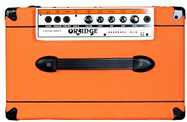 Orange Crush PiX CR50BXT Bass Combo Amplifier (50 Watts, 1x12"), Top