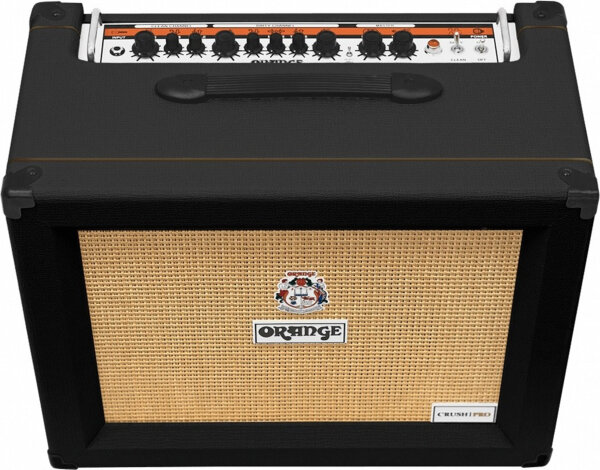 Orange CR60C Crush Guitar Combo Amplifier (1x12"), Black, Action Position Back