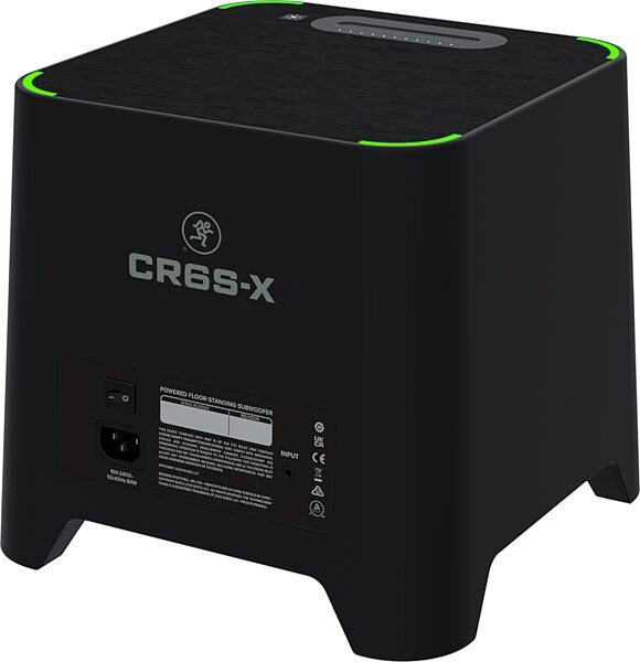 Mackie CR6S-X Powered Floor-Standing Subwoofer, New, Action Position Back