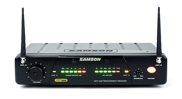 Samson Concert 77 UHF TD Wireless with Guitar Transmitter, CR77 Receiver