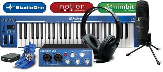 PreSonus AudioBox Music Creation Suite, Main