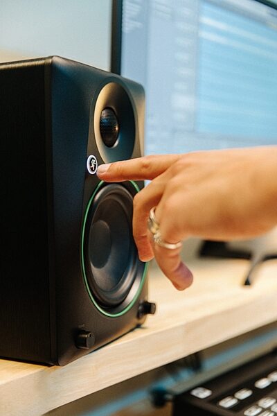 Mackie CR3.5BT Powered Studio Monitors, Pair, Action Position Back