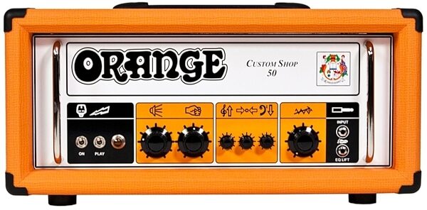 Orange CS50 Custom Shop Guitar Amplifier Head (50 Watts), Main