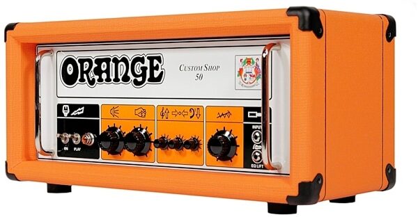 Orange CS50 Custom Shop Guitar Amplifier Head (50 Watts), Right
