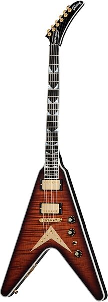 Gibson Custom Shop Dave Mustaine Flying V EXP VOS Electric Guitar (with Case), Action Position Back