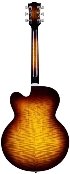 Gibson Custom Solid Formed 17 Venetian Electric Guitar, Bourbon Flat Back