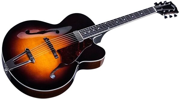 Gibson Custom Solid Formed 17 Venetian Electric Guitar, Viceroy Closeup