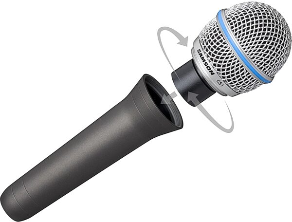 Samson CS Series Capsule Select Microphone, Usage