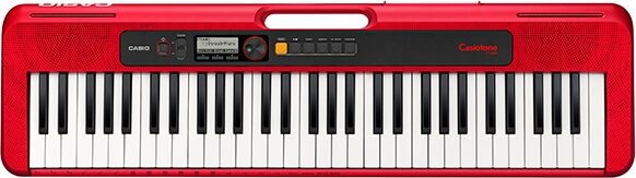 Casio CT-S200 Casiotone Portable Electronic Keyboard with USB, Red, USED, Warehouse Resealed, Action Position Back