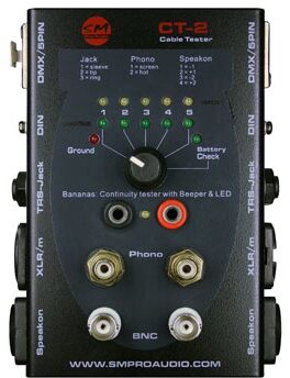 SM Pro Audio CT2 Cable Tester, Main