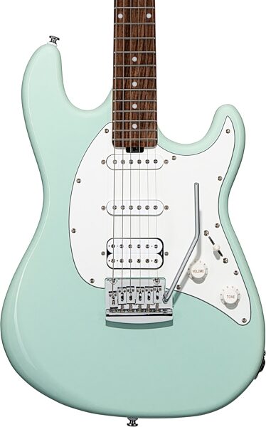Sterling by Music Man Cutlass CT30HSS Electric Guitar, Mint Green, Open Box (Good), Action Position Back