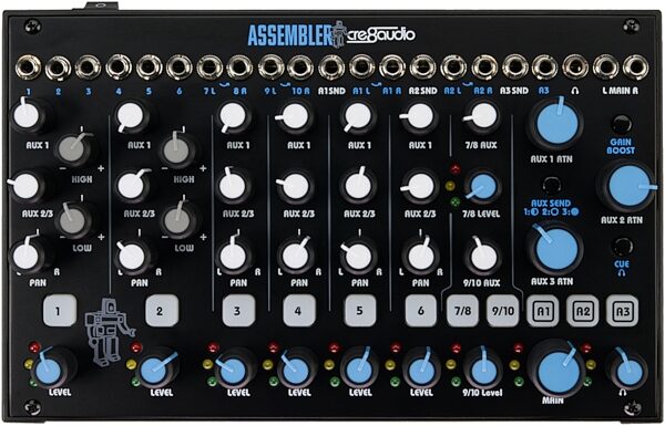 Cre8Audio Assembler Vintage Analog Audio Mixer, New, Action Position Back