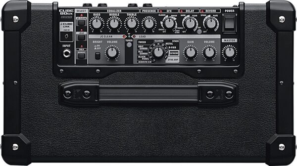 Roland CUBE-80GX Guitar Combo Amplifier, Top