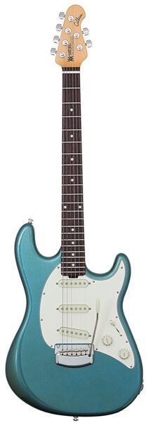 Ernie Ball Music Man Cutlass Electric Guitar (with Case), Turquoise