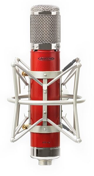 Avantone CV-12 Large-Diaphragm Multi-Pattern Tube Condenser Microphone, New, Shockmounted
