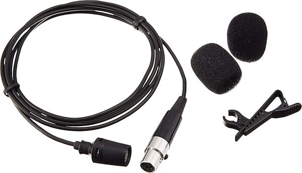 Shure BLX188/CVL Dual Wireless Lavalier Microphone System, Band J11 (596-616 MHz), Detail Side