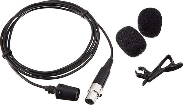 Shure BLX188/CVL Dual Wireless Lavalier Microphone System, Band J11 (596-616 MHz), Action Position Back