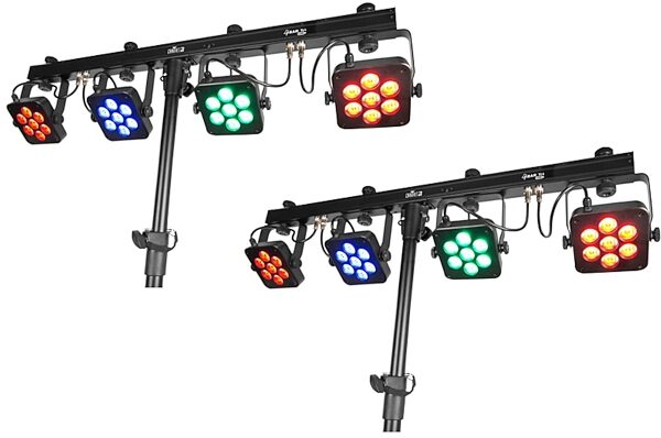 Chauvet DJ 4BAR Tri USB Stage Lighting System, lights