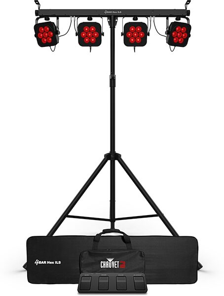 Chauvet DJ 4BAR Hex ILS Lighting System, New, Action Position Back