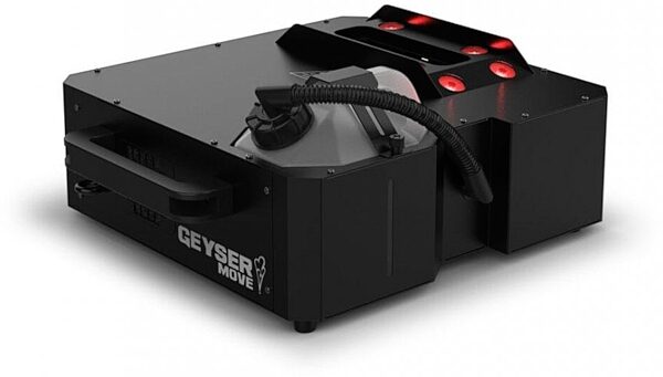 Chauvet DJ Geyser Move Fog Machine with Lighting Effects, New, Action Position Back