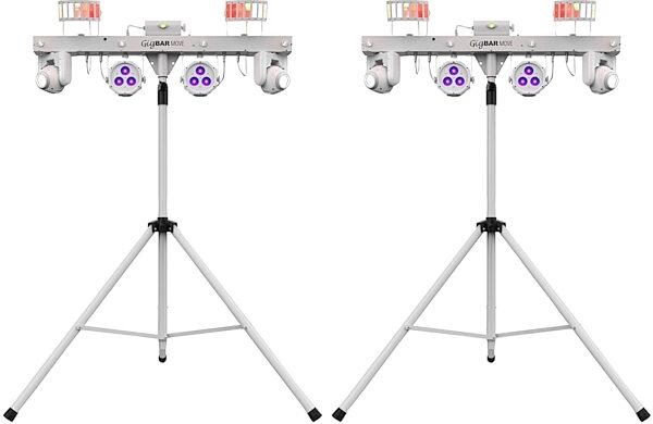 Chauvet DJ GigBar Move Effect Light System, White, Pair, White Pair