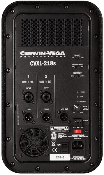 Cerwin-Vega CVXL-218s Dual Powered Subwoofer, ve