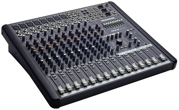 Mackie CFX12.mkII Mixer with DFX, Left Angle View