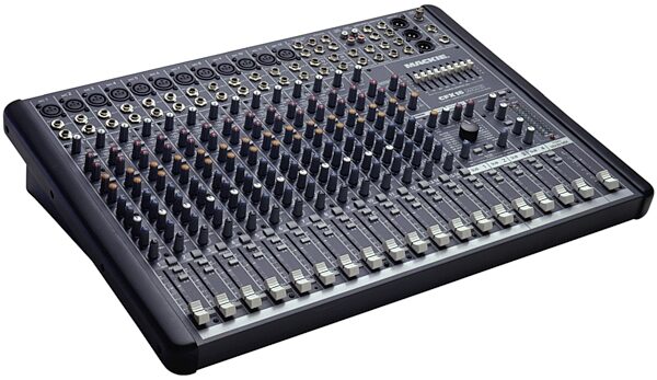 Mackie CFX16.mkII Mixer with DFX, Left Angle View