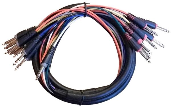 Cymatic LR-16 Cable Set (Two 8-Channel TRS Looms for Direct Outs), Main