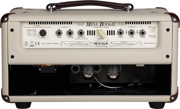 Mesa/Boogie California Tweed 2:20 Guitar Amplifier Head (20 Watts), New, Action Position Back