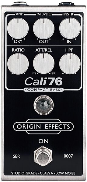 Origin Effects Cali76 Compact Bass Compressor Pedal, main
