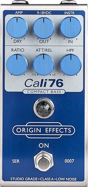 Origin Effects Cali76 Compact Bass Compressor Pedal, Main