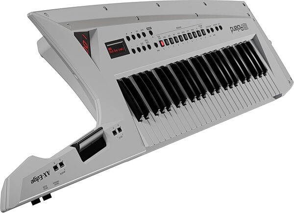Roland AX-EDGE Keytar Synthesizer, White, AX-EDGE-W, Scratch and Dent, Action Position Front