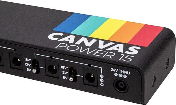 Walrus Audio Canvas Power 15 Link, Warehouse Resealed, Main with all components Front